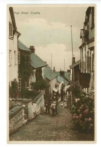 UK - England, Clovelly. High Street