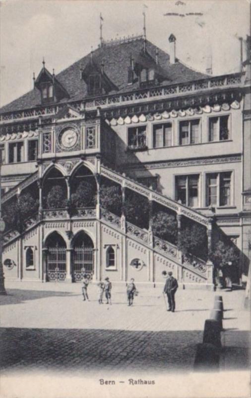 Switzerland Bern Rathaus 1910