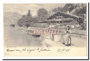 Old Postcard Brienz (Alsace Elsass)