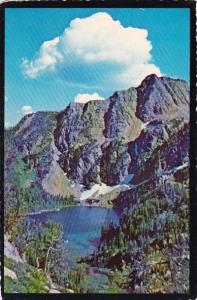 Cliff Lake Middle Of A Chain Of Five High Mountain Lakes Montana