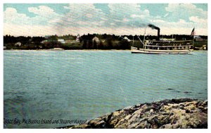 Maine   Casco Bay Bustins island Steame Maquoit