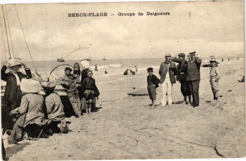 CPA BERCK-PLAGE - Groupe de baigneurs (197598)