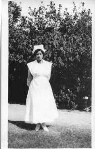 RPPC - Nurse in Uniform Vintage Postcard - c1907