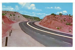 NM - La Bajada Hill on US Hwy 85 Between Albuquerque & Santa Fe ca 1953