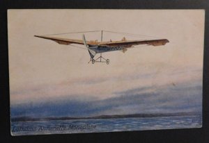 Mint Postcard Lathams Antoinette Monoplane Tucks Postcard