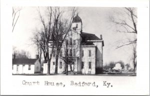 Real Photo Postcard Courthouse in Bedford, Kentucky~135957