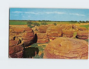 Postcard Rock City Minneapolis Kansas USA