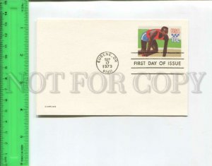 466547 1979 year USA Olympic Games in Moscow 1980 Postal Stationery First day