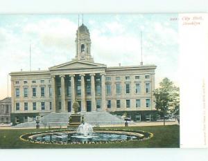 Unused Pre-1907 CITY HALL IN BROOKLYN New York City NY n5437