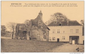 WATERLOO (Walloon Brabant), Belgium, 00-10s : Vue interieure des ruines de la...