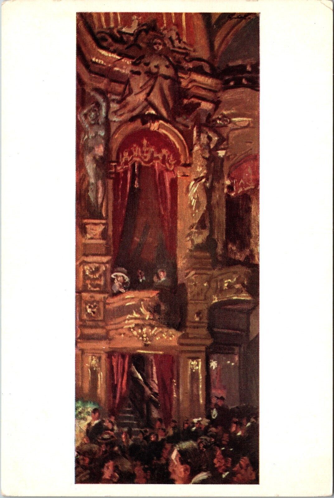 The New Bedford, W R Sickert Tate Gallery Art Postcard Her Majesty's