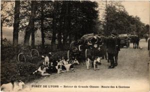 CPA Foret de Lyons - Retour de Grande Chasse - Route des 4 Cantons (393016)