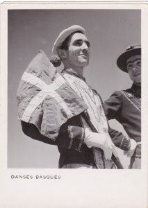 France Biarritz Basque Dans Dancers In Traditional Costume