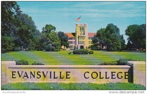 Indiana Evansville Administration Building Evansville College