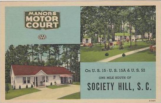 South Carolina Society Hill Manors Motor Court