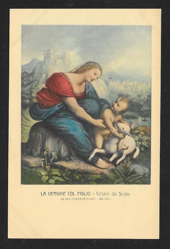 The Virgin and Child da Sesto Unused c1920s