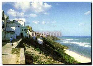 Postcard Modern Tangier Kasbath Au Bord De La Plage