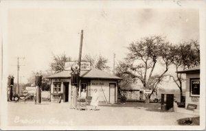 Valley View Motor Camp West Wardsville Ontario ON Brown's RPPC Postcard E74