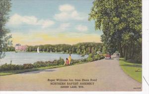 Wisconsin Green Lake Roger Williams Inn From Shore Road Northern Baptist Asse...