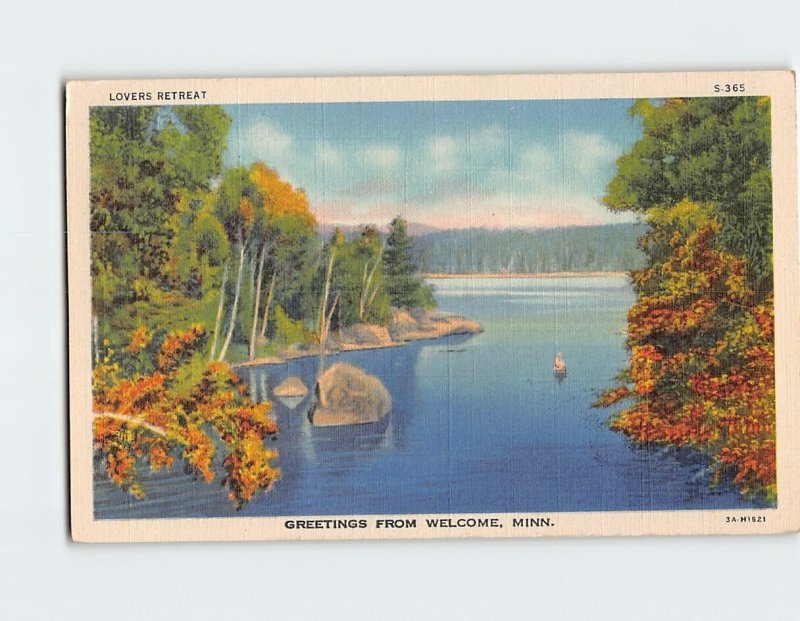 Postcard Lovers Retreat, Greetings From Welcome, Minnesota