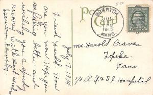 Oklahoma OK Postcard TULSA 1915 BELLEVIEW SCHOOL Building