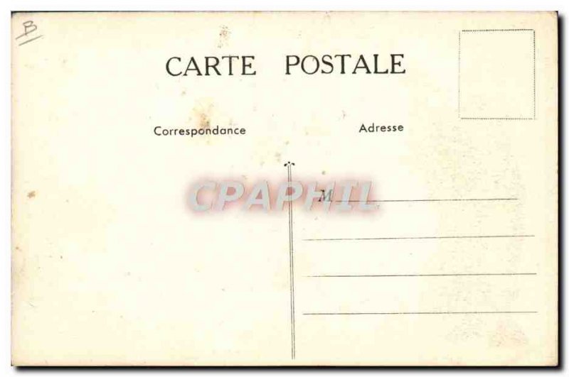 Postcard Old Emulsion Scott Poisson Department Gironde Bordeaux Blaye Libourn...