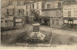 CPA BRETEUIL - MOnument aux Morts (130346)