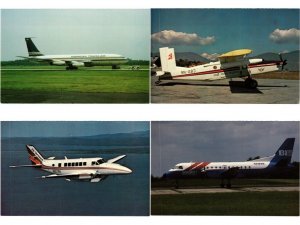 AIRCRAFT AVIATION 110 Modern Postcards Mostly Commercial (L6568)