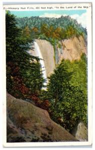 1926 Hickory Nut Falls, Chimney Rock State Park, NC Postcard