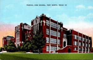 Texas Fort Worth Paschal High School