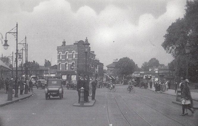 Lewisham London Bicycles at Loampit Vale in 1925 Postcard