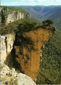 postcard Australia, Blue Mountains - Hanging Rock, Grose Valley