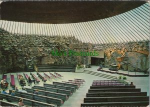 Finland Postcard - Temppeliaukio Church, Helsinki    RRR1151