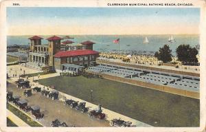 BR94796 clarendon municipal bathing beach chicago  usa