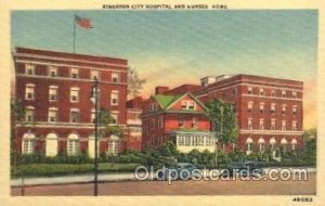 Kingston City Hospital, Kingston, New York, USA Medical, Sanitarium Unused 