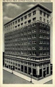 City Savings Bank & Trust Co. - Shreveport, Louisiana LA