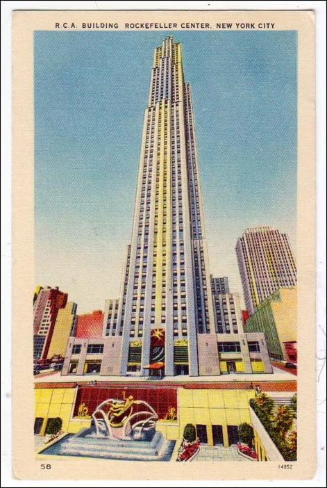 NY - New York City. RCA Building, Rockefeller Center