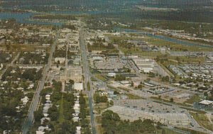 Florida Venice Aerial View Looking North 1974