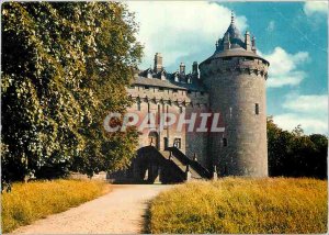 Postcard Modern Combourg L and V Le Chateau