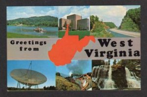 WV Greetings WEST VIRGINIA Cass Railway Blackwater Falls