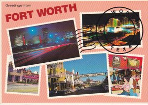 Greetings From Fort Worth Texas Multi View