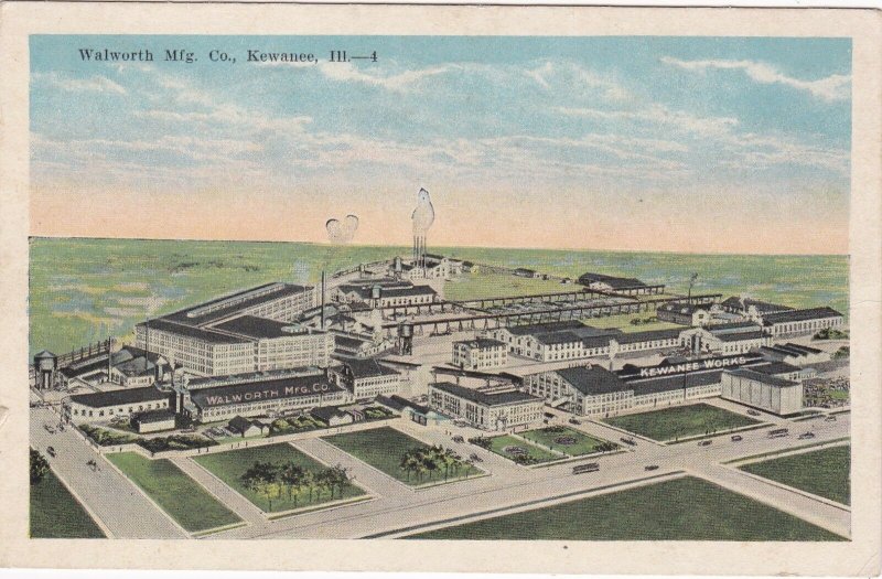 Illinois Kewanee Walworth Manufacturing Company 1925 sk6619