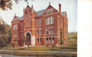 DAVENPORT, IA Iowa    ST MARY'S HOME    Scott County    1914 Postcard