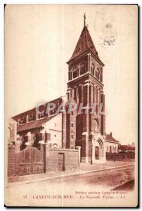 Old Postcard Cayeux Sur Mer New Church