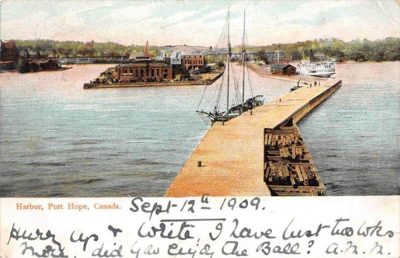 10210  Ontario Port Hope  Wharf, Steamers