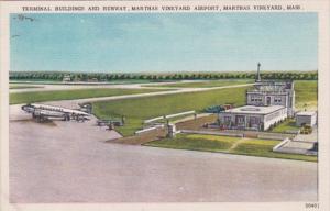 Massachusetts Marthas Vineyard Terminal Buildings and Runway Marthas Vineyard...