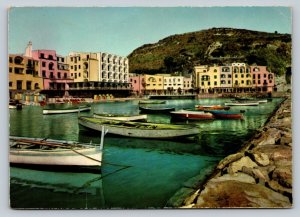 Lacco Ameno Sporting & Regina Isabella Hotels 4x6 VINTAGE Postcard 0440