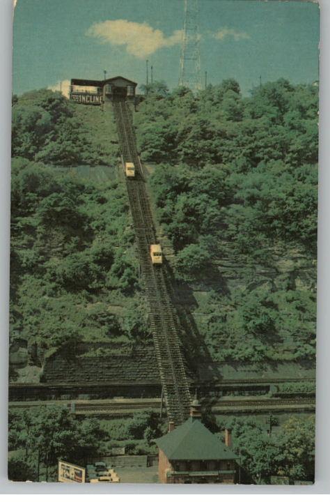 Postcard-Mt Washington Incline..Pittsburgh,Pennsylvania