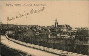 CPA PONT-sur-YONNE - Vue générale (146408)