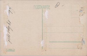 Germany Bad Aachen Kaiserplatz Vintage RPPC C048